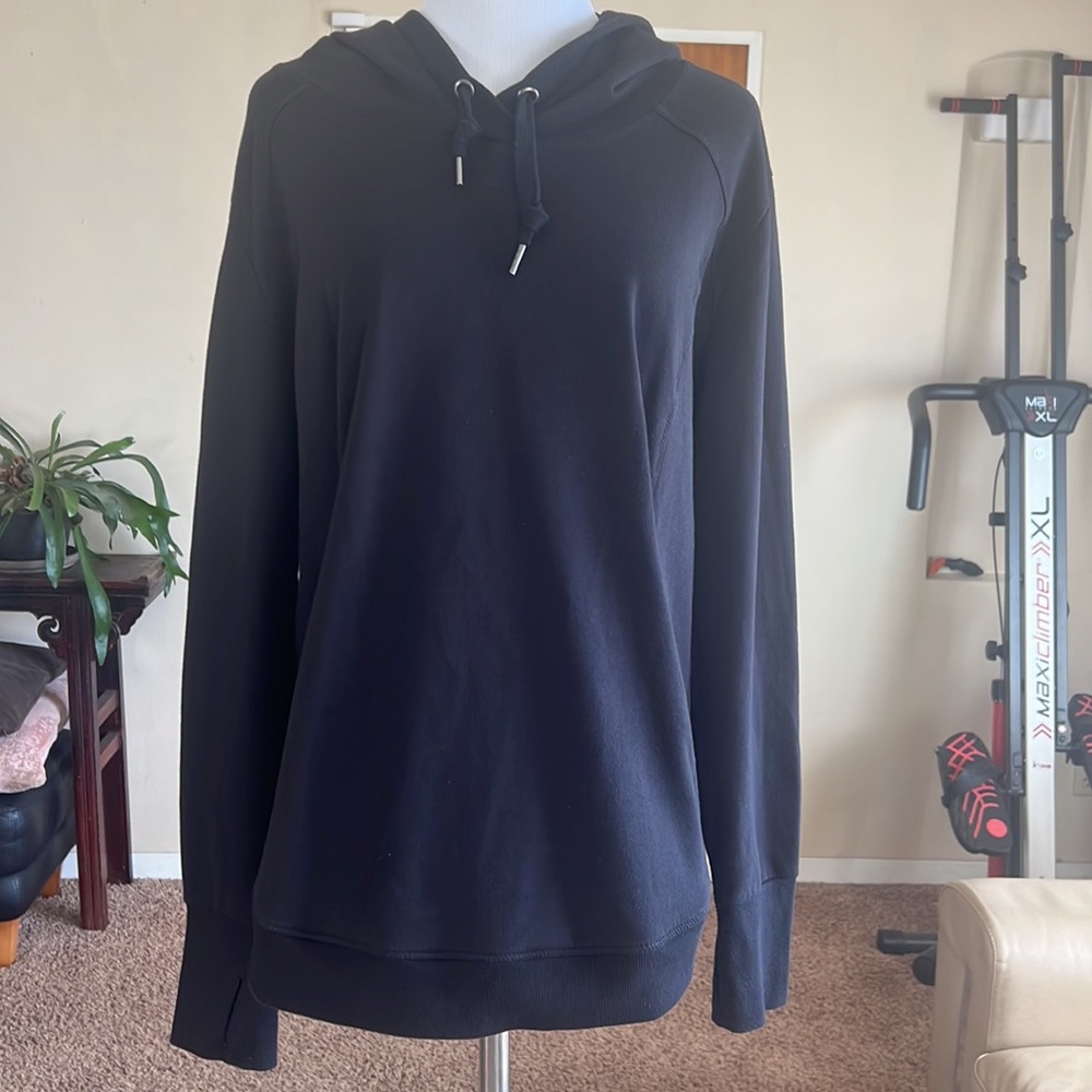 Excellent Zella Black Hoodie Sweatshirt XL